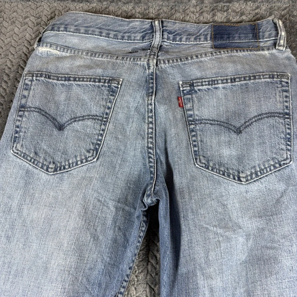 Levis 514 Jeans Mens‎ 32 Dark Wash Denim Classic Straight Fit 32x32 Stretch